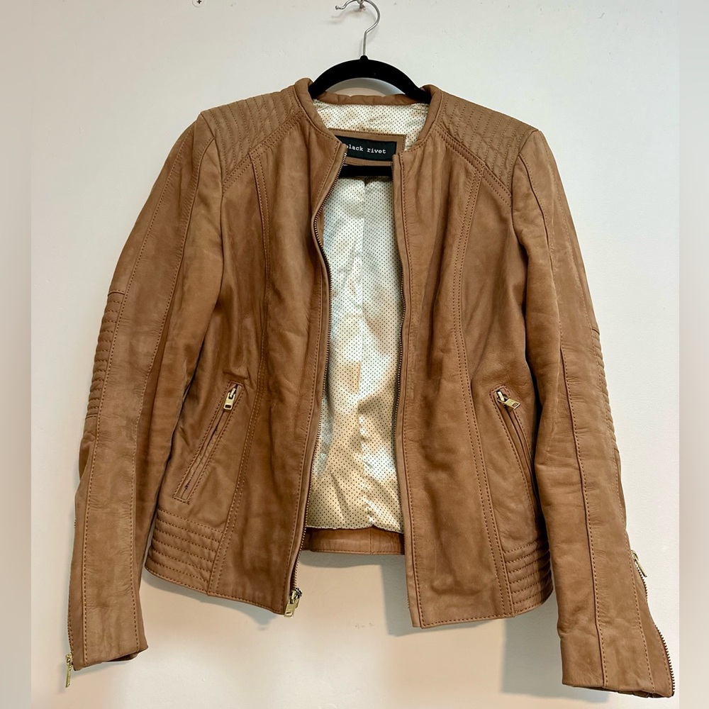 Tan Leather Jacket